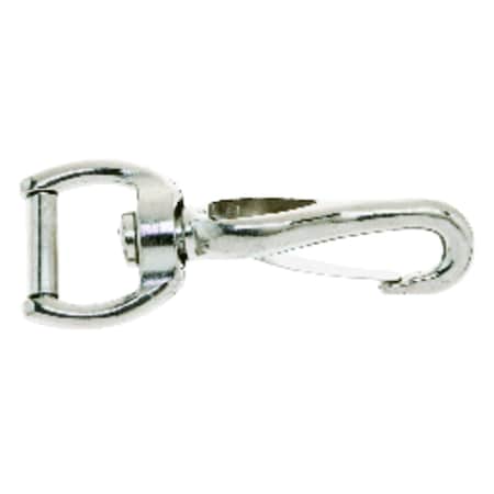 Campbell Chain & Fittings Campbell 5/8 in. D X 2-5/8 in. L Nickel-Plated Zinc Spring Snap 30 lb T7615802